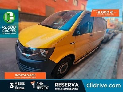 Amarillo Usado 2017 VW Transporter Van | 16.390 € (Precio justo)