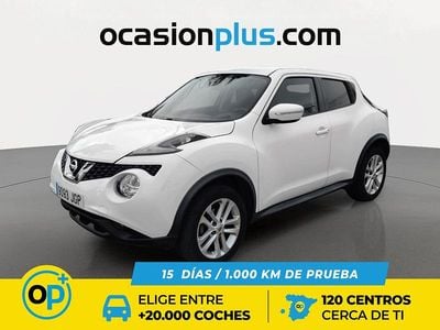 Usado Nissan Juke Visia 110 CV (80 kW) 2015 Blanco SUV