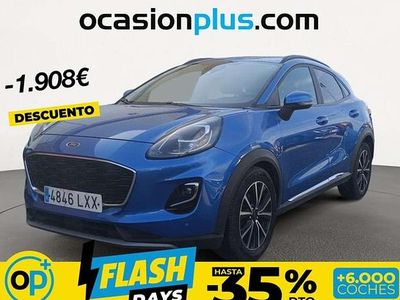 Usado Ford Puma Titanium 125 CV (91 kW) 2022 Azul SUV