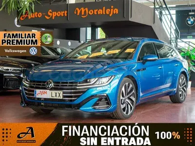 Usado VW Arteon R-line 150 CV (110 kW) 2022 Azul Familiar