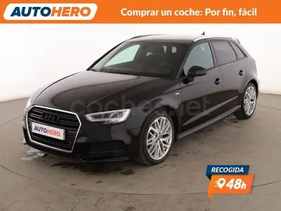 Usado Audi A3 Sport 116 CV (85 kW) 2017 Negro Berlina