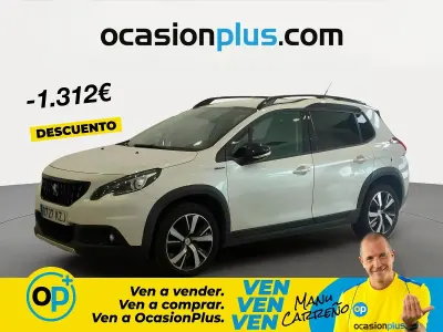Usado Peugeot 2008 GT-line 110 CV (80 kW) 2019 Blanco SUV