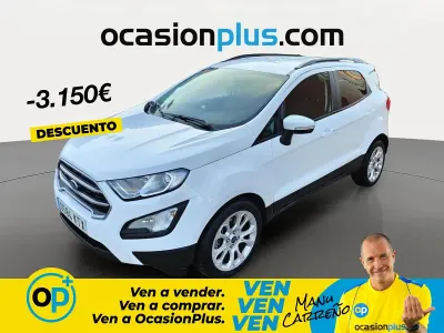 Usado Ford Ecosport Titanium 125 CV (91 kW) 2019 Blanco SUV