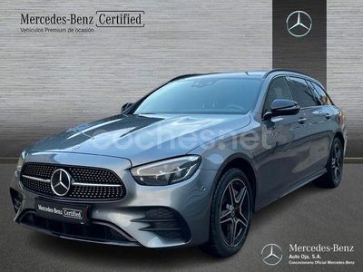 Gris / plata Usado 2022 Mercedes E300 Familiar | 38.900 € (Un poco caro)