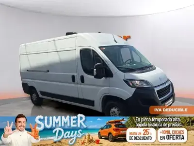 Usado Peugeot Boxer S 140 CV (102 kW) 2023 Blanco Van