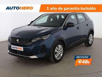 Usado Peugeot 3008 Active 132 CV (97 kW) 2022 Azul SUV