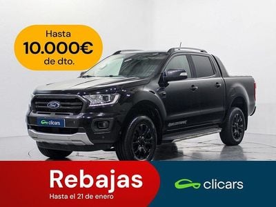 Negro Usado 2020 Ford Ranger Wildtrack Recogida | 31.990 € (Buen precio)