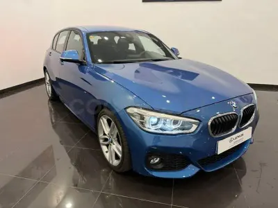 Usado BMW 118 150 CV (110 kW) 2015 Azul Utilitario