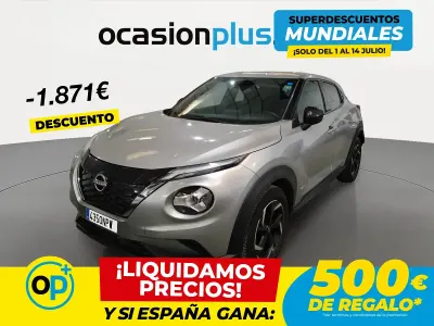 Usado Nissan Juke N-Connecta 143 CV (105 kW) 2024 Gris SUV