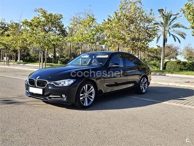 Usado BMW 320 Efficient Dynamics 163 CV (119 kW) 2012 Negro Berlina