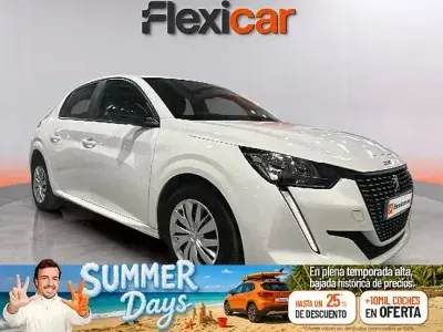 Usado Peugeot 208 Active 100 CV (73 kW) 2022 Blanco Utilitario