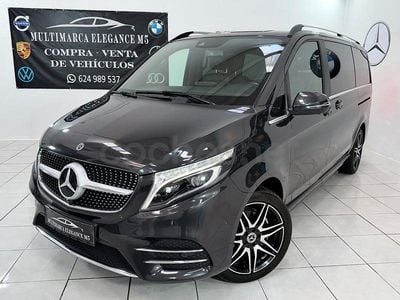 Usado Mercedes V300 Exclusive 239 CV (175 kW) 2019 Gris / plata Monovolumen