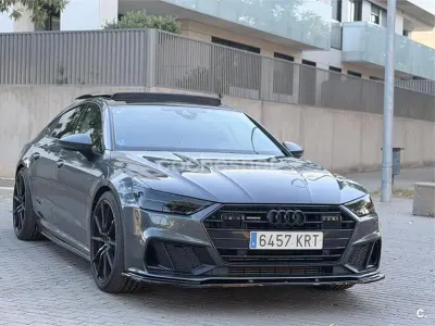 Usado Audi A7 Sportback Design 286 CV (210 kW) 2019 Gris / plata Utilitario