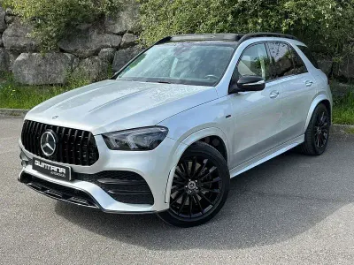 Usado Mercedes GLE300 272 CV (200 kW) 2021 Gris / plata SUV