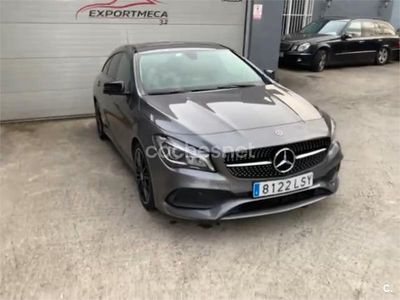 Usado Mercedes CLA200 Shooting Brake AMG line 136 CV (100 kW) 2017 Gris / plata Familiar
