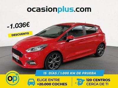 Usado Ford Fiesta ST-Line 75 CV (55 kW) 2019 Rojo Utilitario