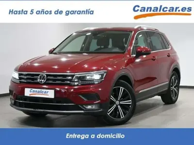Usado VW Tiguan Sport 140 CV (102 kW) 2019 Rojo SUV