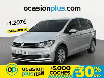 Usado VW Touran Edition 110 CV (80 kW) 2016 Gris Monovolumen