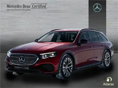 Brugt Mercedes E300 313 HK (230 kW) 2024 Rød Stationcar