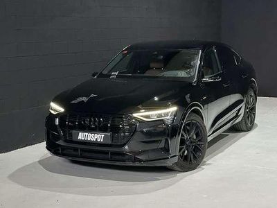 Usado Audi e-tron Ambiente 230 kW (313 CV) 2021 Negro SUV
