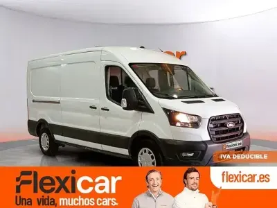 Usado Ford Transit 131 CV (96 kW) 2023 Blanco Berlina