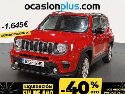 Rojo Usado 2023 Jeep Renegade Limited SUV | 16.455 € (Precio justo)