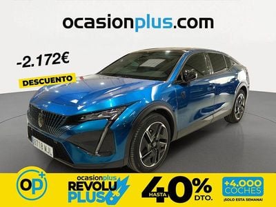Usado Peugeot 408 GT GT 130 CV (95 kW) 2023 Azul Berlina