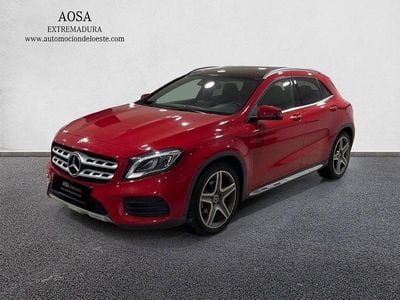 Rojo Usado 2019 Mercedes GLA200 AMG line SUV | 26.500 € (Precio justo)