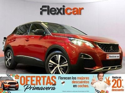 Usado Peugeot 3008 GT-line 130 CV (95 kW) 2017 Rojo SUV