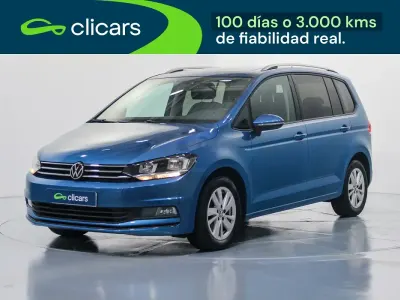 Usado VW Touran Advance 115 CV (84 kW) 2020 Azul Monovolumen