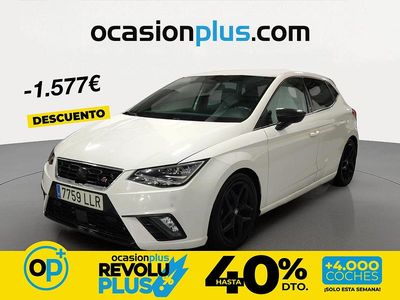 Usado Seat Ibiza FR 110 CV (80 kW) 2020 Blanco Utilitario