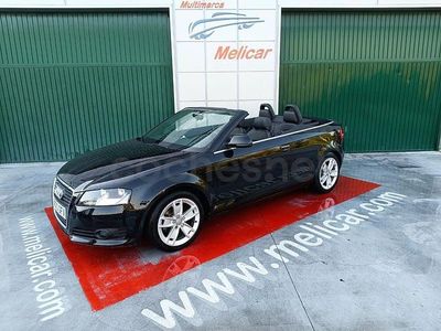 Usado Audi A3 Cabriolet Attraction 105 CV (77 kW) 2008 Negro Descapotable
