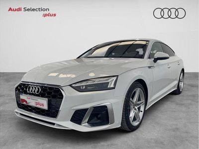 Usado Audi A5 Sportback S-Line 163 CV (119 kW) 2023 Blanco glaciar (metalizado) Utilitario