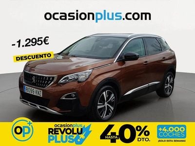 Usado Peugeot 3008 Allure 130 CV (95 kW) 2018 Marrón SUV