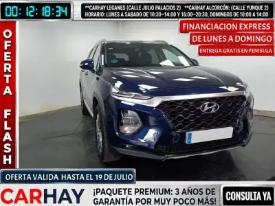 Usado Hyundai Santa Fe 200 CV (147 kW) 2020 Azul SUV