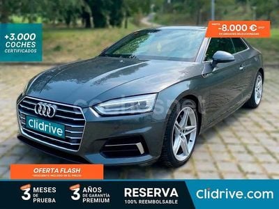 Gris / plata Usado 2017 Audi A5 S-Line Coupe | 17.490 € (Precio justo)
