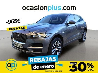 Gris Usado 2017 Jaguar F-Pace Prestige SUV | 12.900 € (Buen precio)