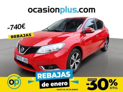 Rojo Usado 2016 Nissan Pulsar N-Connecta | 9990 € (Precio justo)