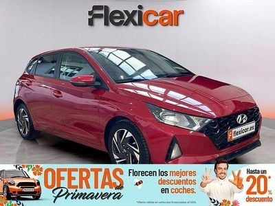 Usado Hyundai i20 100 CV (73 kW) 2021 Rojo Berlina