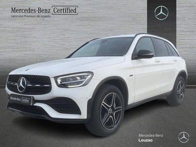Usado Mercedes GLC300e AMG line 306 CV (225 kW) 2021 Blanco polar SUV