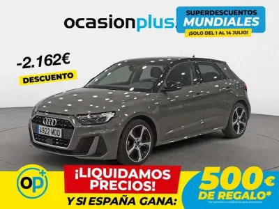 Usado Audi A1 Sportback S-Line 110 CV (80 kW) 2022 Gris Utilitario