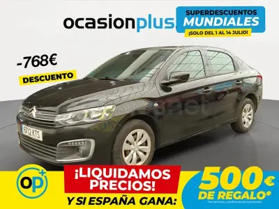 Usado Citroën C-Elysee I Feel 82 CV (60 kW) 2019 Negro Berlina