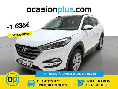 Blanco Usado 2018 Hyundai Tucson SUV | 17.990 € (Precio justo)
