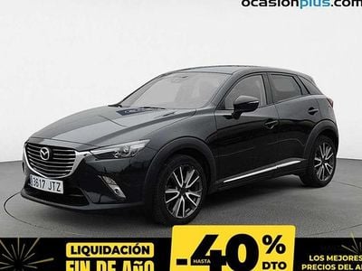 Negro Usado 2016 Mazda CX-3 Luxury SUV | 13.890 € (Precio justo)