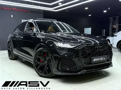 Usado Audi Q8 Advanced Plus 600 CV (441 kW) 2022 Negro SUV