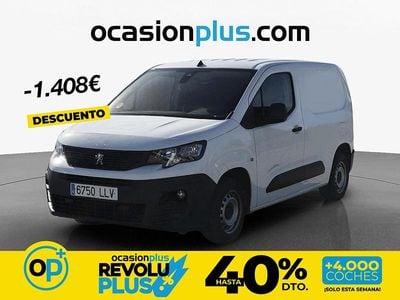 Usado Peugeot Partner Premium 98 CV (72 kW) 2020 Blanco Monovolumen