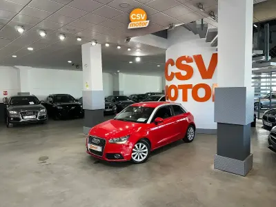Usado Audi A1 Ambition 90 CV (66 kW) 2013 Rojo Utilitario