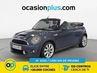 Usado Mini Cooper S Cabriolet 184 CV (135 kW) 2011 Azul Descapotable