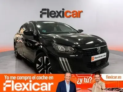Usado Peugeot 208 Allure 100 CV (73 kW) 2025 Negro Utilitario