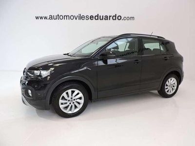 Usado VW T-Cross Style 110 CV (80 kW) 2021 Negro SUV